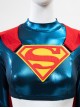 Movie Supergirl Woman Of Tomorrow Halloween Cosplay Supergirl Trailer Version Costume Set Without Shoes