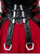 Game Marvel Rivals Halloween Cosplay Little Red Riding Hood Psylocke Costume Set Without Shoes