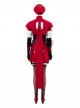 Game Marvel Rivals Halloween Cosplay Little Red Riding Hood Psylocke Costume Set Without Shoes