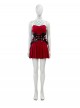 Game Marvel Rivals Halloween Cosplay Little Red Riding Hood Psylocke Costume Set Without Shoes