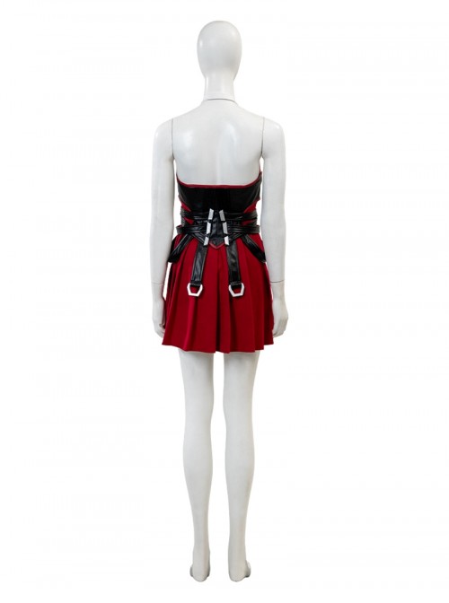 Game Marvel Rivals Halloween Cosplay Little Red Riding Hood Psylocke Costume Set Without Shoes