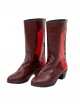 Game Marvel Rivals Halloween Cosplay Little Red Riding Hood Psylocke Accessories Red High Heel Boots