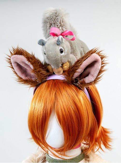 Game Marvel Rivals Halloween Cosplay Squirrel Girl Costume Set Without Shoes