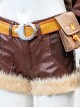 Game Marvel Rivals Halloween Cosplay Squirrel Girl Costume Set Without Shoes
