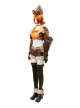 Game Marvel Rivals Halloween Cosplay Squirrel Girl Costume Set Without Shoes