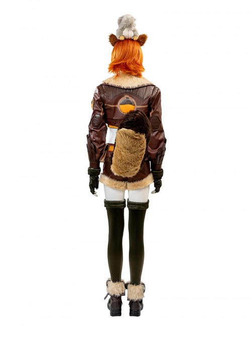 Game Marvel Rivals Halloween Cosplay Squirrel Girl Costume Set Without Shoes