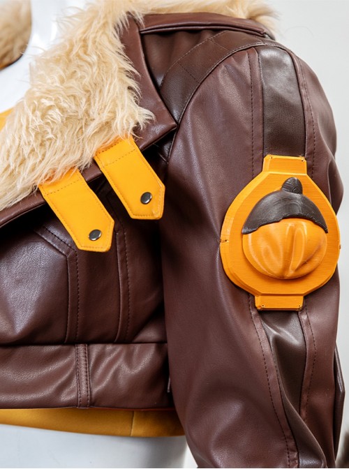 Game Marvel Rivals Halloween Cosplay Squirrel Girl Costume Set Without Shoes