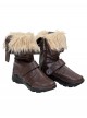 Game Marvel Rivals Halloween Cosplay Squirrel Girl Accessories Brown Plush Shoes
