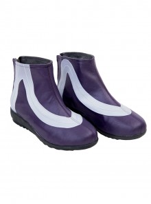 Game Marvel Rivals Halloween Cosplay Psylocke Revenge Accessories Purple Wedge Heel Shoes