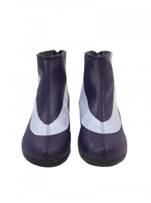Game Marvel Rivals Halloween Cosplay Psylocke Revenge Accessories Purple Wedge Heel Shoes