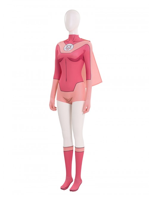 Invincible Season 3 Halloween Cosplay Atom Eve Bodysuit Costume Set