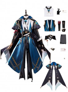Honkai Star Rail Halloween Cosplay Anaxagoras Costume Full Set