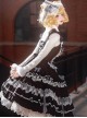 Love Notebook Series Sweet Lolita Vintage Doll Like Ruffle Lace Sleeveless Dress