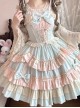 Sweet Mousse Series Sweet Lolita Cute Little Cake Cotton Lace Ruffle Sleeveless Dress