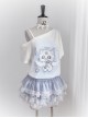 Thousand Layers Snow Series Kawaii Fashion Cute Soft Chiffon Lace Trim Puffy Cake Skirt