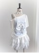 Thousand Layers Snow Series Kawaii Fashion Cute Soft Chiffon Lace Trim Puffy Cake Skirt