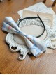 Summer Joy Series Sweet Lolita Cotton Print Country Style Bowknot KC Hair Hoop