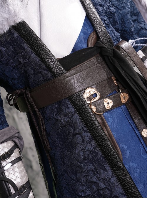 Game Halloween Cosplay Where Winds Meet Tianquan Sect Male Costume Set