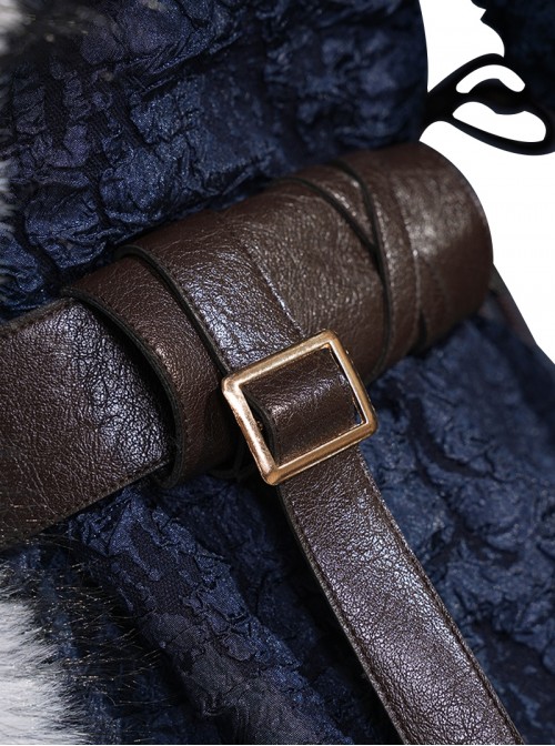 Game Halloween Cosplay Where Winds Meet Tianquan Sect Male Costume Set