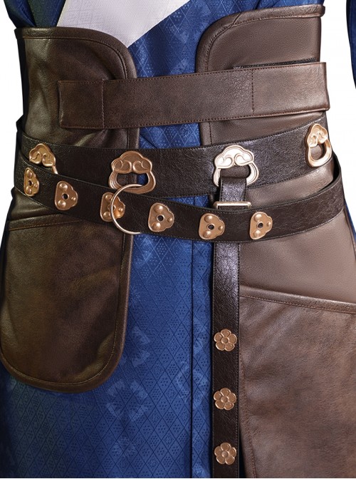 Game Halloween Cosplay Where Winds Meet Tianquan Sect Male Costume Set