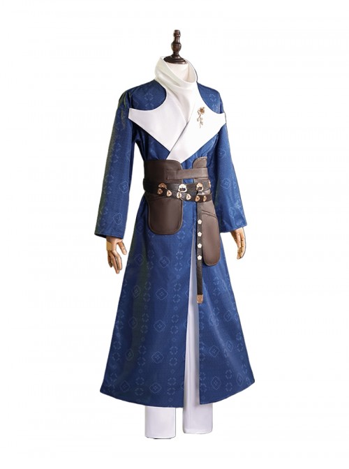 Game Halloween Cosplay Where Winds Meet Tianquan Sect Male Costume Set