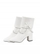 Dragon Raja Gate Of Cassell Halloween Cosplay Eri Uesugi Sleepless Starry Night Accessories White High Heel Leather Shoes