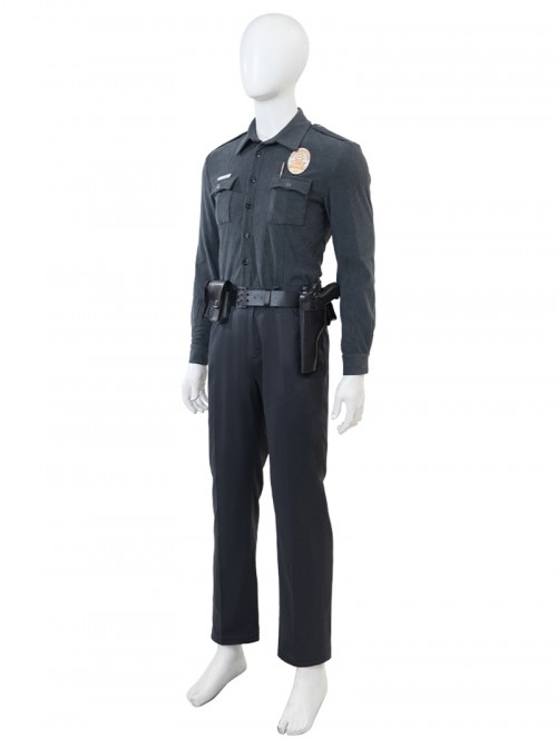 Game Mortal Kombat 1 Halloween Cosplay T-1000 Costume Set Without Shoes Without Props
