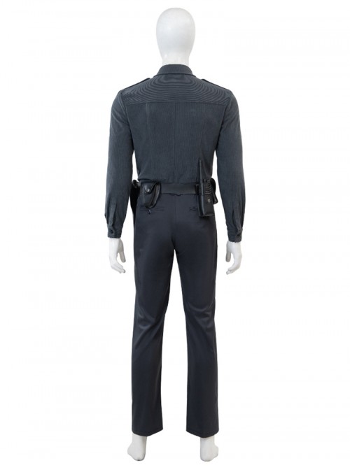Game Mortal Kombat 1 Halloween Cosplay T-1000 Costume Set Without Shoes Without Props