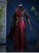 Game Where Winds Meet Halloween Cosplay San Geng Tian Sect Female Uniform Costume Full Set