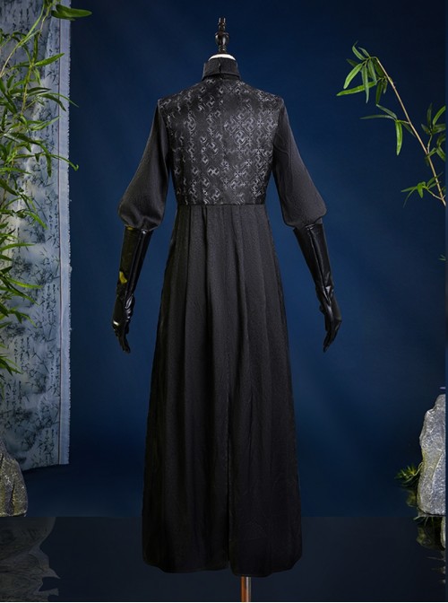 Game Where Winds Meet Halloween Cosplay San Geng Tian Sect Female Uniform Costume Full Set