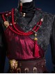 Game Where Winds Meet Halloween Cosplay San Geng Tian Sect Female Uniform Costume Full Set