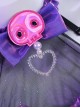 Game Naraka Bladepoint Halloween Cosplay Tessa x Sanrio Kuromi Costume Full Set