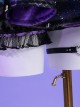 Game Naraka Bladepoint Halloween Cosplay Tessa x Sanrio Kuromi Costume Full Set