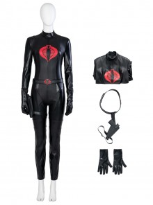 G.I.Joe Rise Of Cobra Halloween Cosplay The Baroness Costume Bodysuit Set Without Boots