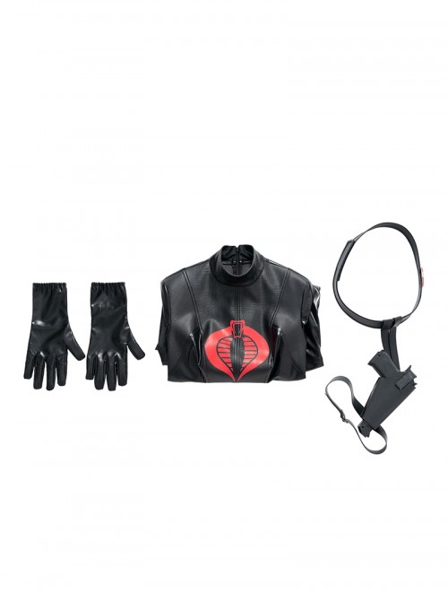 G.I.Joe Rise Of Cobra Halloween Cosplay The Baroness Costume Bodysuit Set Without Boots