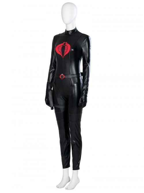 G.I.Joe Rise Of Cobra Halloween Cosplay The Baroness Costume Bodysuit Set Without Boots