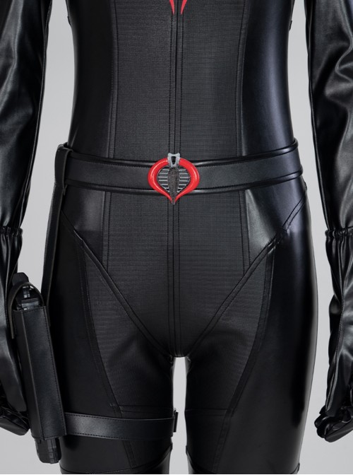 G.I.Joe Rise Of Cobra Halloween Cosplay The Baroness Costume Bodysuit Set Without Boots