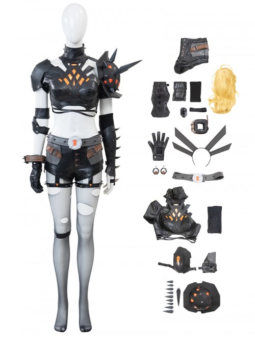 Game Marvel Rivals Halloween Cosplay Illyana Rasputine Magik Costume Set Without Shoes