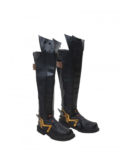 Game Marvel Rivals Halloween Cosplay Illyana Rasputine Magik Accessories Black Boots
