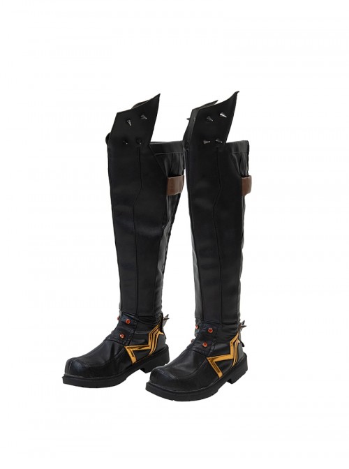 Game Marvel Rivals Halloween Cosplay Illyana Rasputine Magik Accessories Black Boots
