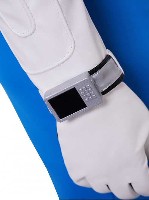 Movie The Fantastic Four First Steps Halloween Cosplay Mister Fantastic Bodysuit Costume Set Without Shoes