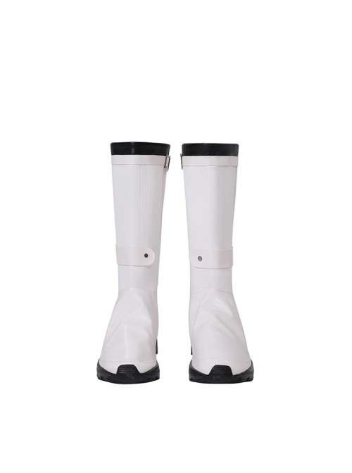 Movie The Fantastic Four First Steps Halloween Cosplay Mister Fantastic Accessories White Boots