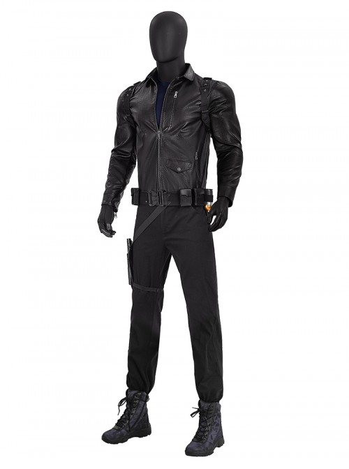 Movie Thunderbolts Halloween Cosplay Winter Soldier James Barnes Bucky Costume Set Without Shoes
