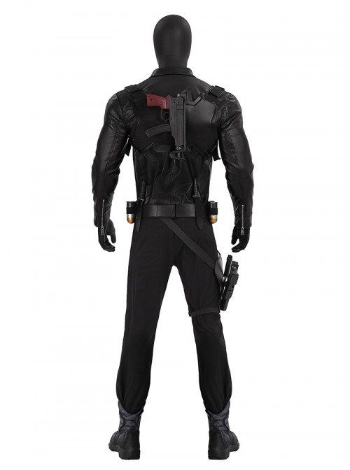 Movie Thunderbolts Halloween Cosplay Winter Soldier James Barnes Bucky Costume Set Without Shoes