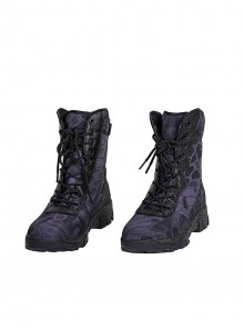 Movie Thunderbolts Halloween Cosplay Winter Soldier James Barnes Bucky Accessories Black Purple Shoes