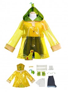 Game Overwatch Halloween Cosplay Mei Meiling Zhou Rainy Stroll Costume Set Without Shoes