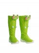 Game Overwatch Halloween Cosplay Mei Meiling Zhou Rainy Stroll Accessories Green Boots