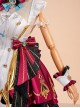 Game Genshin Impact Halloween Cosplay Escoffier Costume Set