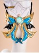 Game Genshin Impact Halloween Cosplay Escoffier Costume Set