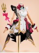 Game Genshin Impact Halloween Cosplay Escoffier Costume Set
